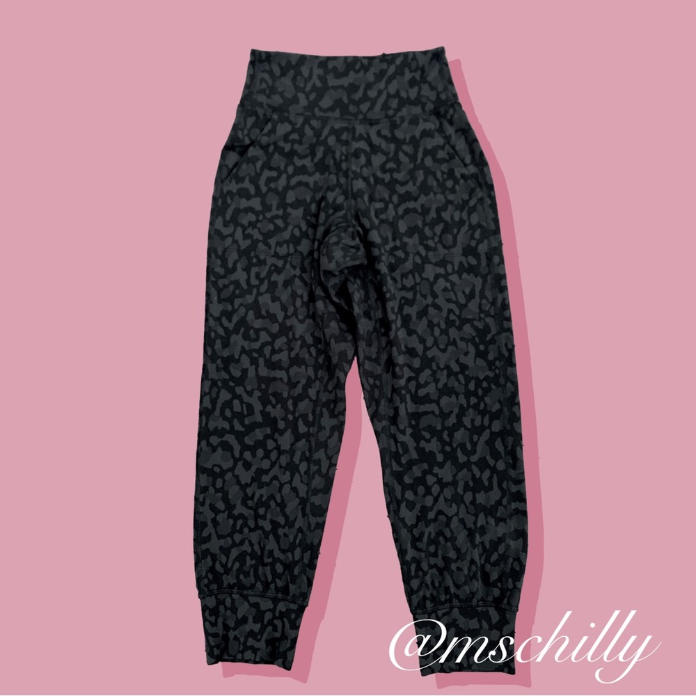 Lululemon Align Jogger Crop Leggings 23" Formation Camo Grey 2